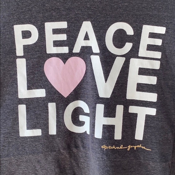 NWT! 💗 SPIRITUAL GANGSTER Peace Crop Tank (SzM&L) - Picture 6 of 7